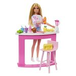 Barbie The Movie Shake Bar Game Set with Accessories for Girls Ages 3 and Up