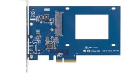 OWC - Accelsior S - 2.5-inch SATA 6G to PCIe Adapter Card for Mac Pro (2006-2012), Mac Pro (Late 2019 - Current), and PC Towers