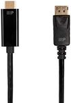 Monoprice DisplayPort to HDTV Cable - 2 Meter (6.6ft) 4K@60Hz - Select Series Black