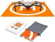 Hensych RC Drone Landing Pad Waterproof PU Portable Foldable Landing Mat for D-J-I Avata/Mini 3 Pro/Mavic 3/Mavic Air 2S/Mini 2 /Mavic Pro/Spark, with Carrying Storage Bag,Double Sided Color Design