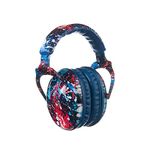 PROTEAR Children Earmuffs, Hearing Protection for Toddlers To Teens, Comfortable Noise Reduction Ear Defenders for Sleeping, Air Shows-Red Pigment