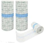 2 PCS 2M Tattoo Aftercare Bandage, Transparant Waterproof Adhesive Bandages, Tattoo Aftercare Waterproof Adhesive Bandage 2 m x 15 cm, for Tattoo,Shower,Swimming