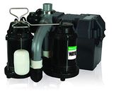 Wayne WSS30V Upgraded Combination 1/2 HP and 12-Volt Battery Back Up System