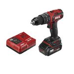 SKIL PWRCore 20 Brushless 20V 1/2 Inch Hammer Drill, Includes 2.0Ah Lithium Battery and PWRJump Charger - HD529402