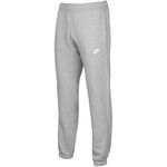 Nike Mens AW77 Cuffed Fleece Lined Joggers Track Sweat Pants (Black,Grey) - 586031 (Large, Grey)