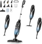 Seyomi Steam Mop, 12-in-1 Powerful Handheld Steam Cleaner Detachable Steam Mops for Floor Cleaning, 565ML Removable Tank, 23FT Power Cable, MultiPurpose Steamer for Hardwood, Tile, Grout, Furniture