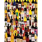 White Mountain Puzzles Jigsaw Puzzle 1000 Pieces 24 x 30-inch, Wine Bottles