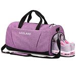 Sports Gym Bag with Shoes Compartment Wet Pocket for Women & Men