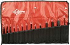 Mayhew Pro 61044 Punch and Chisel Kit, 14-Piece,Black