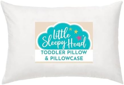 Little Sleepy Head Toddler Pillow with Case 13x18