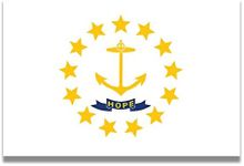 Magnet Me Up Rhode Island US State Flag Magnet Decal, 4x6 Inches, Automotive Magnet for Car, Truck SUV, Any Other Magnetic Surface, Collectible Souvenir, Show Your State Pride, Crafted in USA