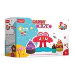 Fun Dough Fundough Funskool Playset Candy Rush, Food Themed Playset, Multicolour, Dough, Toy, Shaping, Sculpting, 3 Years and Above