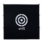 Spornia Golf Net Target (5 feet x 5 feet) | Circle Backstop Target | Training Aid, Driving Range Target