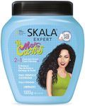 SKALA Hair Type 3ABC - Eliminate Anti Frizz, For Curly Hair -2 in 1 Conditioning Treatment Cream and Cream To Comb -100% VEGAN - Extra Large Size 35.2 Oz