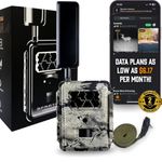 Spartan Gocam 4G LTE Trail Camera, AT&T Certified, Remotely Update Camera Settings, Fully Configurable via App, HD Video, HD Photo, Blackout Flash, Hunting, Security, Surveillance, Areus camo