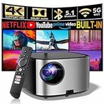 Meer 4K Projector with WiFi and Blu