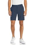 Mossy Oak Men's Standard, Dry Fit, Stretch Golf Shorts, Navy, X-Large