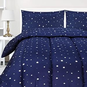 Utopia Bedding All Season Star Comforter Set with 2 Pillow Cases - 3 Piece Soft Brushed Microfiber Kids Bedding Set for Boys/Girls – Machine Washable (Twin/Twin XL)