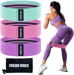 Resistance Bands, Fabric Resistance Bands for Glutes, Booty Bands for Women and Men, Workout Bands for Working Out Legs, Butt, Glute- Stretch Gym Fitness Bands, Workout Equipment, Workout Bands.