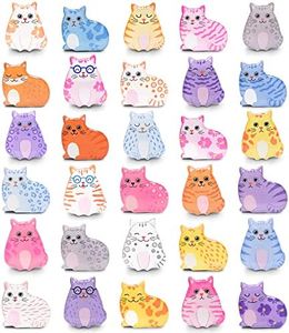 MORCART 30PCS Cute Cat Magnets - Adorable Kitty Magnets for Fridge, Whiteboard, Magnetic Boards, Cabinets, Lockers, Lovely Magnetic Stickers for Home Decor & Gift (Cute Kittens)