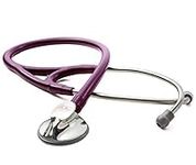 ADC Adscope 600 - Platinum Multifrequency Stethoscope - Metallic Rasperry