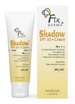 Fixderma Shadow Sunscreen SPF 30+ PA+++ Cream For Dry Skin, Body & Face, Broad Spectrum For Uva & Uvb Protection, Non Greasy & Water Resistant, 75g