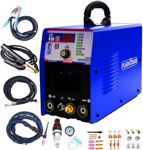 PLASMARGON Plasma Cutter TIG Welder (Pulse) Stick Welder - CT418 3 in 1 Combo Welding Machine, 180A Pulse TIG/Arc Welding, 40A Plasma Cutting, 220V
