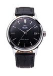 Orient Child 38mm - Men's Wrist Watch Automatic and Manual Winding Mechanical Classic Leather Strap Stainless Steel Case Analog Display - RA-AC0M, Black Strap Black Dial, Classic