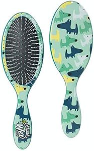 Pet Hair Brush by Wet Brush, Large Dog Breed Detangler - Dog Camo, Multi - De-Shedding Comb and Dematting Tool for Grooming Long or Short Haired Dogs - Tangle-Free for Less Pulling & Tugging