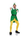 Adults & Kids Elf Costume Holiday Green Christmas Party Outfits 3XL