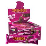 Grenade High Protein, Low Sugar Bar - Dark Chocolate Raspberry, 12 x 60 g