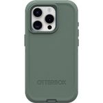 OtterBox iPhone 15 Pro (Only) Defender Series Case - FOREST RANGER (Green), screenless, rugged & durable, with port protection, includes holster clip kickstand