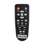 Fosa Replacement Remote Control for WD TV Western Digital WDTV Mini HD Hub Media Player WDTV001RNN (Black)