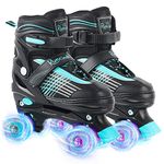 Runcinds Adjustable Kids Roller Skates for Boys and Girls, Toddler Roller Skates for Beginners with Light-Up Wheels