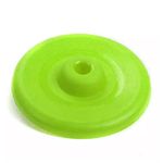 Emily Pets dog Frisbee, Dog Flying Discs, Dog Chew Toy - Best Soft Silicone Flying Disc - Dog Toy for Your Puppies, Dog Game Flying Discs Resistant Chew Puppy Training Interactive Pet Supplies (Green)