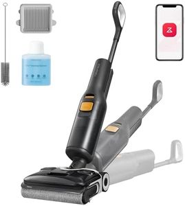 roborock F25 XT Aspiradora-Fregona Sin Cable en Seco y Húmedo, 20.000 Pa, Autolimpieza y Secado Rápido a 90°C, Diseño Plano de 180°, Sensor Inteligente, Ruedas Asistidas, 60 Min de Duración, WiFi