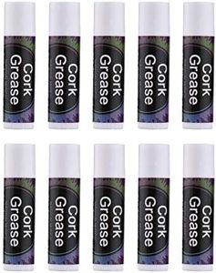 Suncin 10 PCS Cork Grease Woodwind Instruments Accessory for Saxophone Clarinet Flute