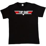 Fancy A Snuggle Top Dad Mens T-Shirt X-Large Black