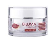 Biluma Advance Skin Brightening/Whitening Night cream 45 gm, with Vitamin C and hyaluronic acid for even skin tone, dark spots and wrinkles recommended by Dermatologists