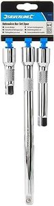 Silverline 783095 Jeu de 3 rallonges Carré 1/2"