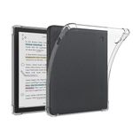 DMLuna Clear Case for Kobo Libra Colour (Model:N428, 2024 Release) / Kobo Libra 2 7" (Model:N418, 2021 Release), Slim Lightweight Shockproof Flexible TPU Back Cover, Clear