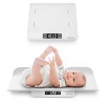 BAGAIL Baby Scale with Safe and Comfortable Tray, Large LCD Display, Tare and Hold Functions, Multipurpose Digital Weighing Scale as Infant Scale, Toddler Scale, Pet Scale or Adult Scale