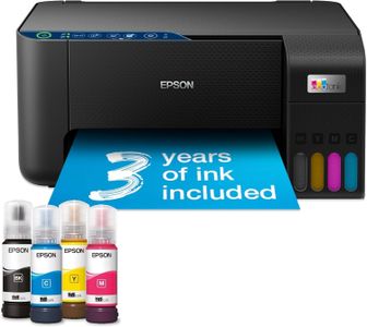 Epson EcoTank ET-2861 Wireless Printer – Black, Cartridge-Free