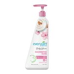 Everyuth Naturals Body Lotion Rejuvenating Flora| Non- Sticky|24 hr Moisturization|For all skin types |for Men & Women|100% Natural Almond Milk - 500ml