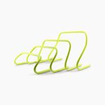 Splay Agility Speed Training Hurdles | Football Rugby Running Fitness Speed Training | Indoor & Outdoor use | Footwork and Agility Hurdles [Pack of 5] 4 Sizes 6/9 / 12 & 15 Inches (Yellow Color)