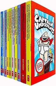 Captain Underpants: 10 Book Set