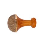 Kansa Natural Vatki Cup with wooden handle Ayurvedic Detox Foot Massager Relaxation and Deep Cleaning Ancient Indian Technique Ayurvedic Kansa Vatki Foot Massage (Natural)