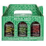 Otter Vale Westcountry Chutney Gift Pack, Three Great Award Winning Westcountry chutneys, Hand-Made in Devon, Gluten-Free, 3 x Glass Jars Total 900 g