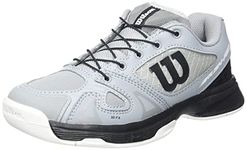 Wilson unisex-child Rush Pro QL Quarry/Black/White Tennis Shoe - 2 UK (WRS324970)