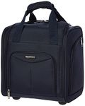 Amazon Basics Underseat Carry-On Rolling Travel Luggage Bag, Navy Blue